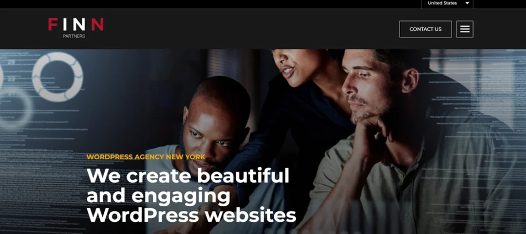 finn partners - top wordpress development companies