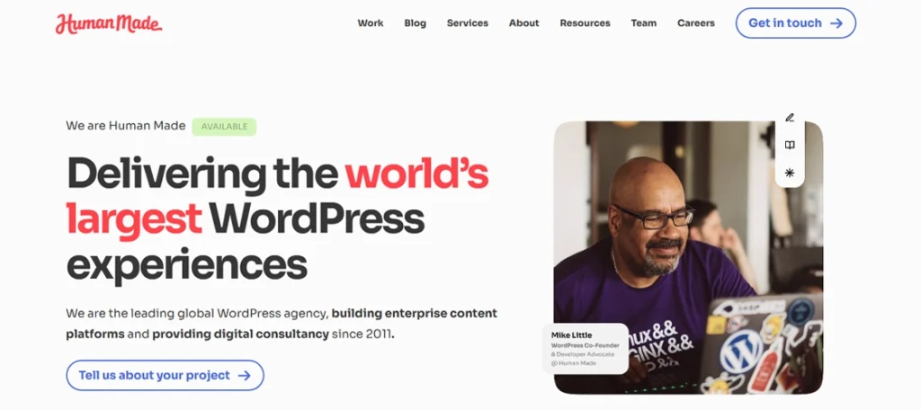 human made - top wordpress development companies