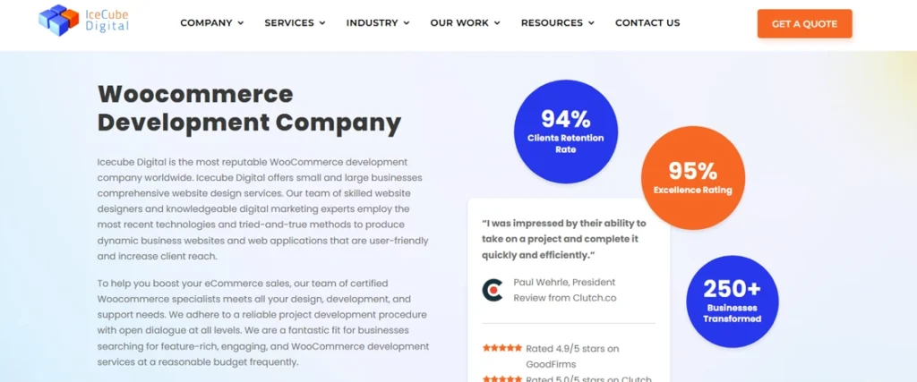 icecube digital - top woocommerce development companies