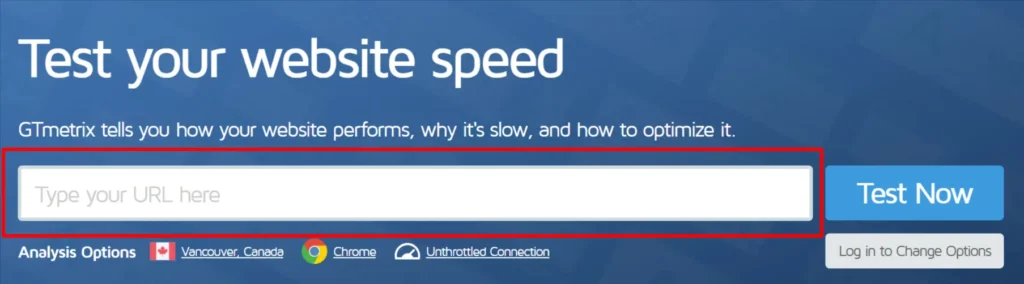 Test Website Speed with Pingdom Tools