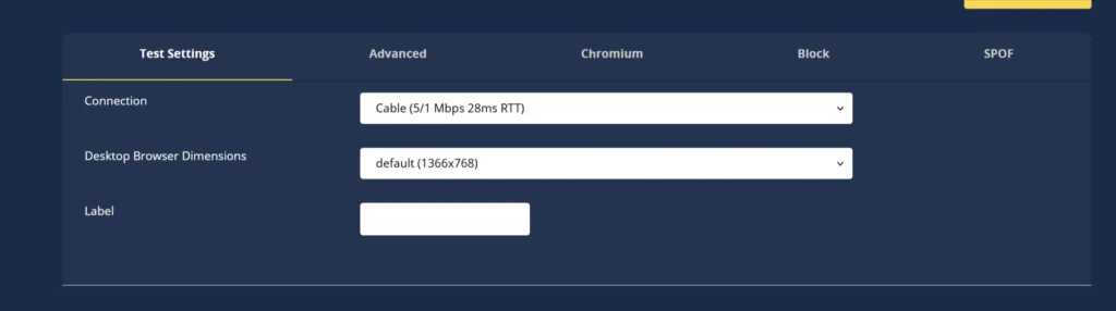 advanced settings