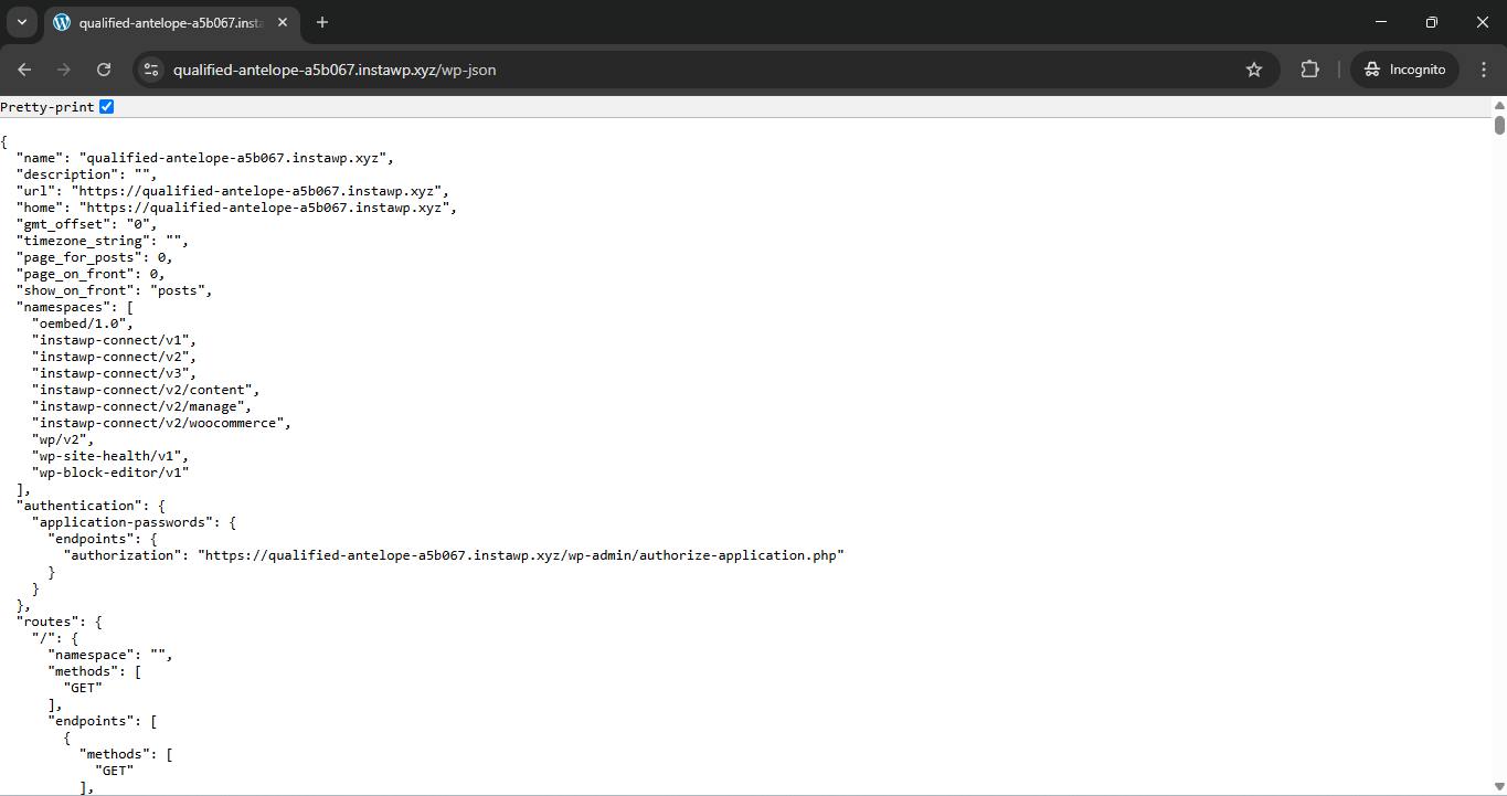 Wp Jsonskywordv1version
