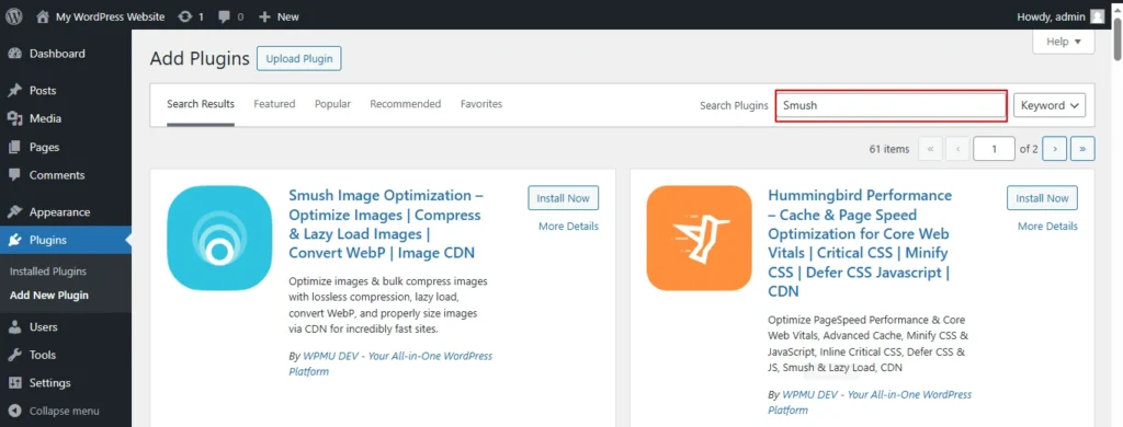 search plugin